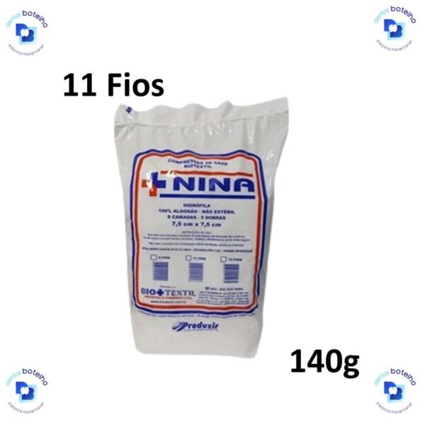 Compressa Gaze Nina 11 Fios Com 500 und