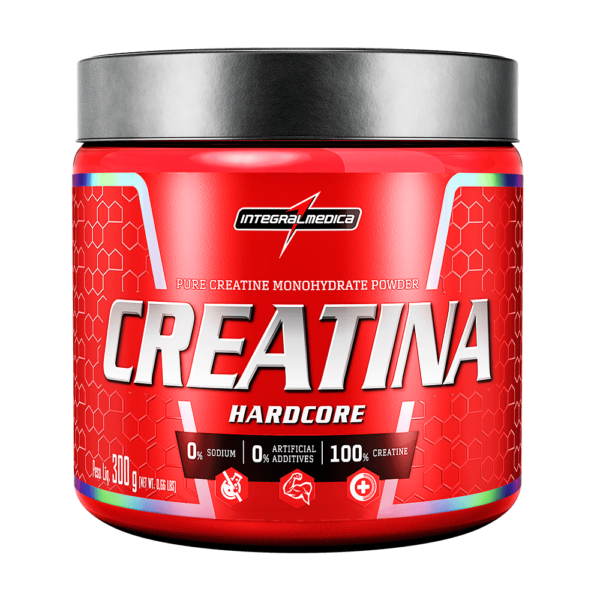 Creatina Hardcore Integral Médica 300g