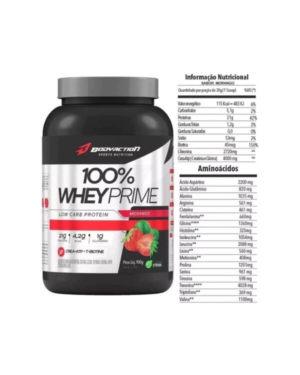 100% Whey Prime 900g - Image 3