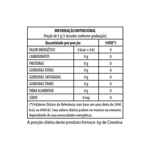 Creatina Hardcore Integral Médica 300g - Image 2
