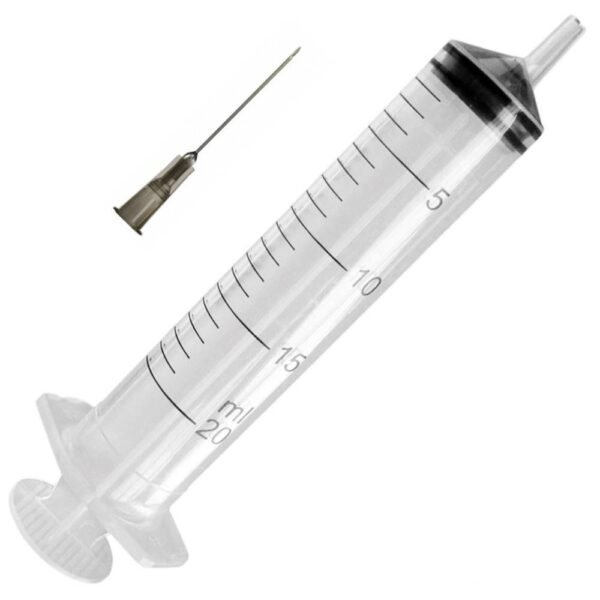 Seringa Desc 20ML com agulha 25x7