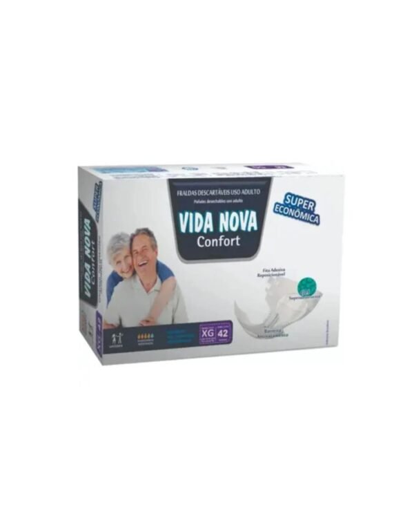 Fralda Geriátrica XG C/42 - Vida nova Eco