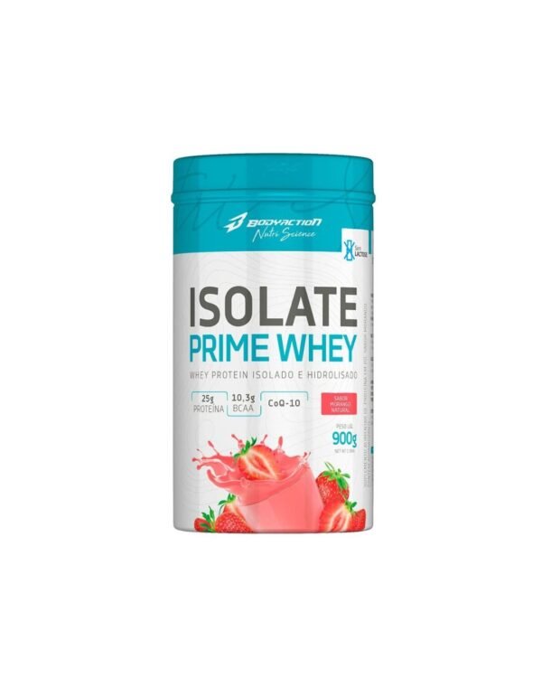 Isolate prime whey 900g Morango