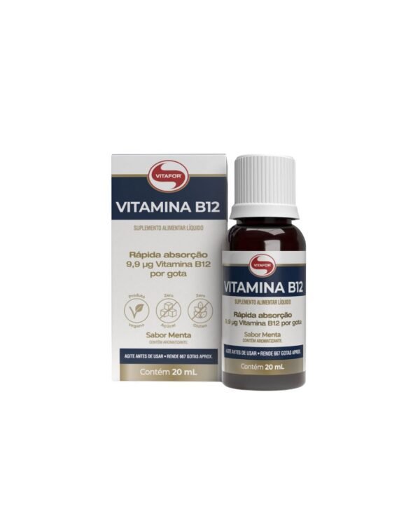 Vitamina b12 menta 20ml - Vitafor