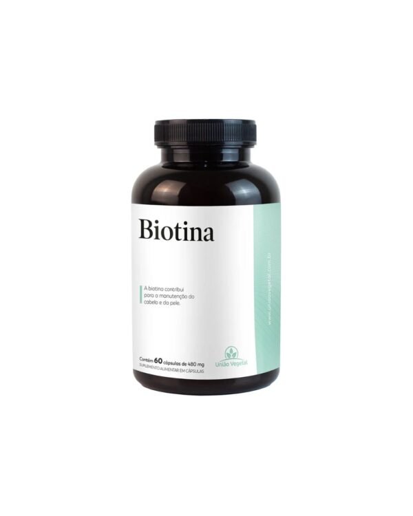 Biotina 480mg - União Vegetal